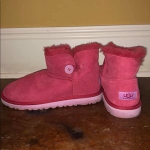 Authentic Ugg Mini Bailey Button